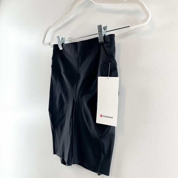 Lululemon Base Pace High Rise Bike Shorts 8" Black 4 NWT - Picture 12 of 15